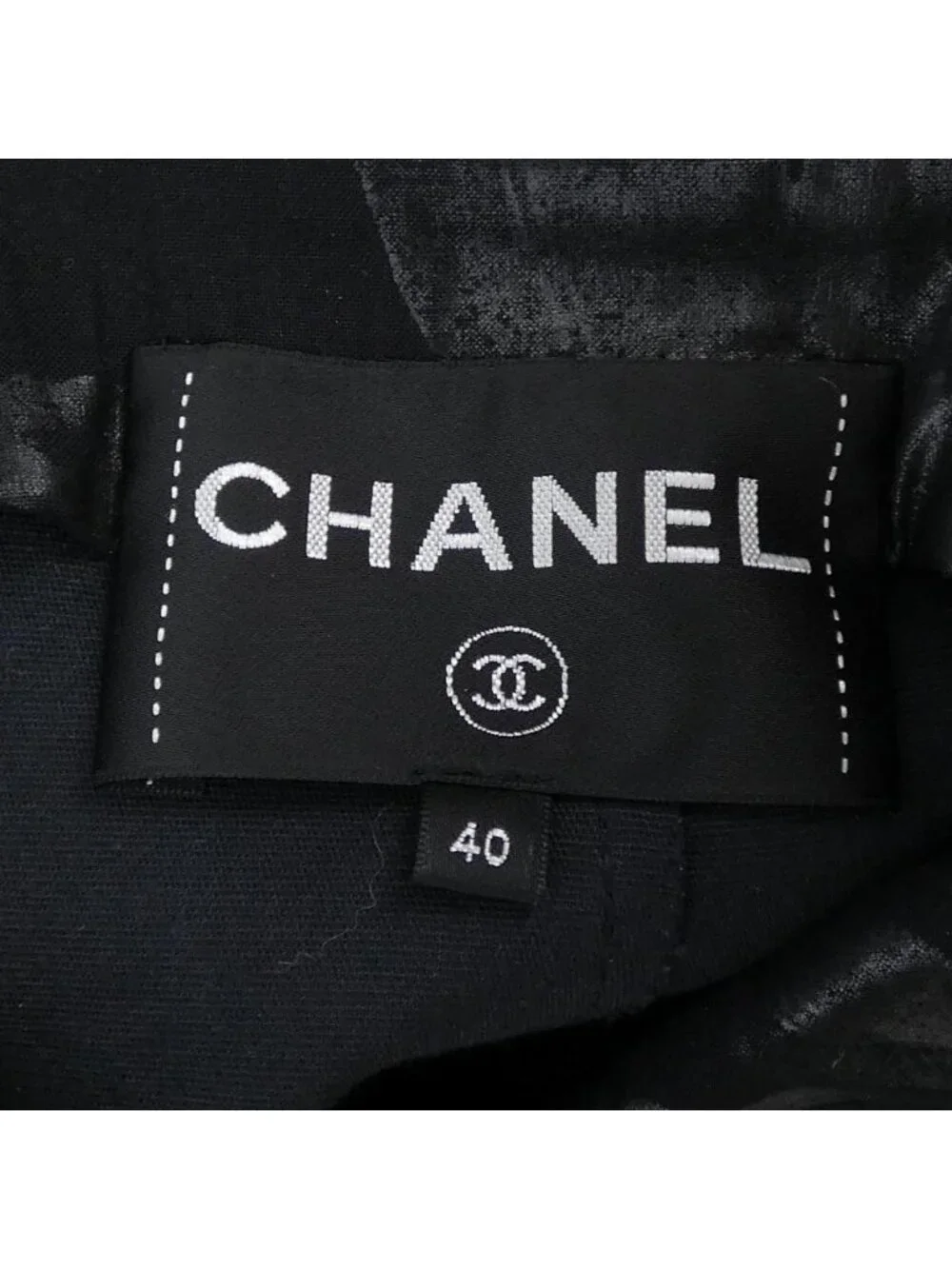 Chanel Leather Jacket Black